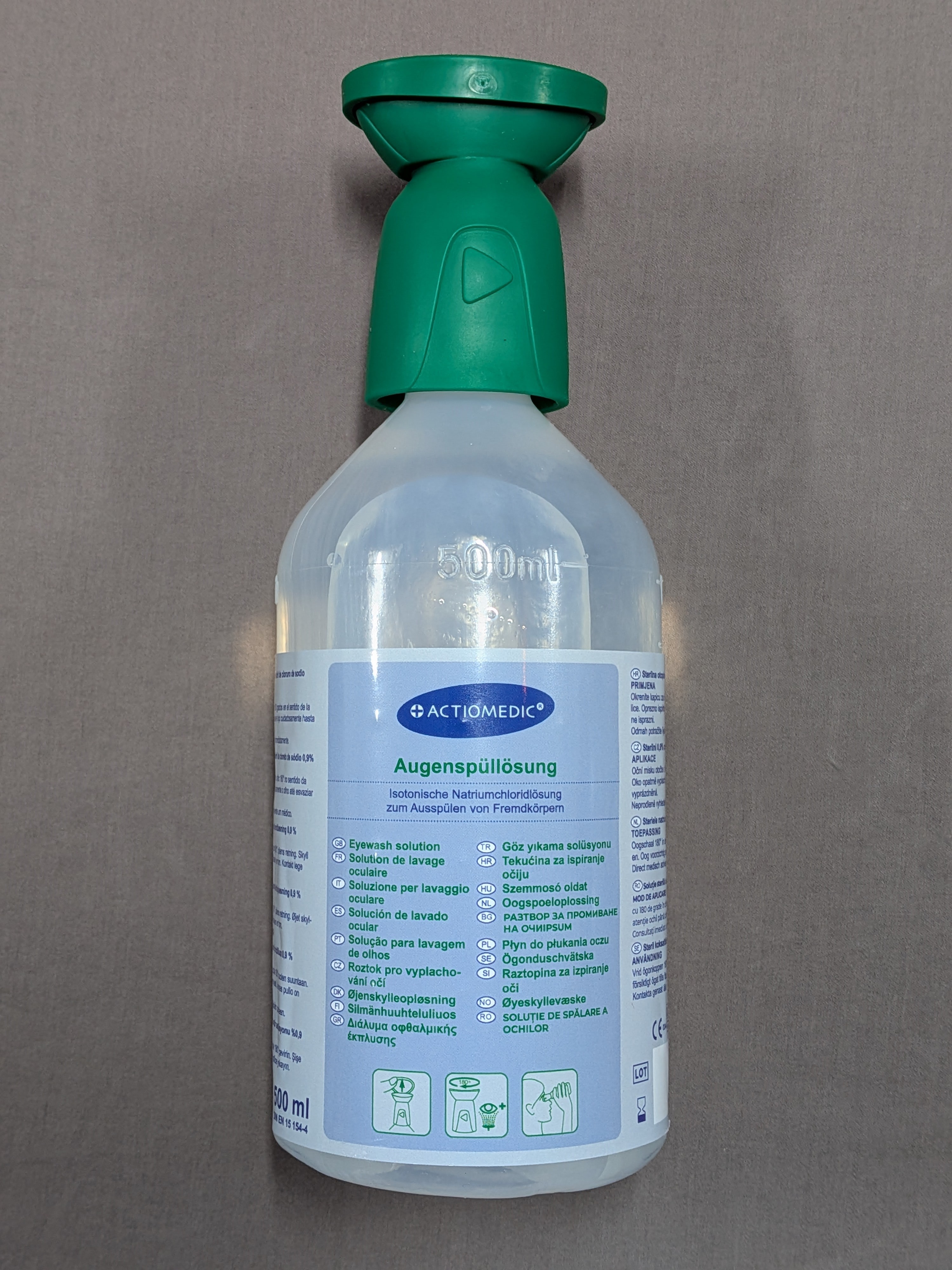 Fľaša na výplach očí 500ml