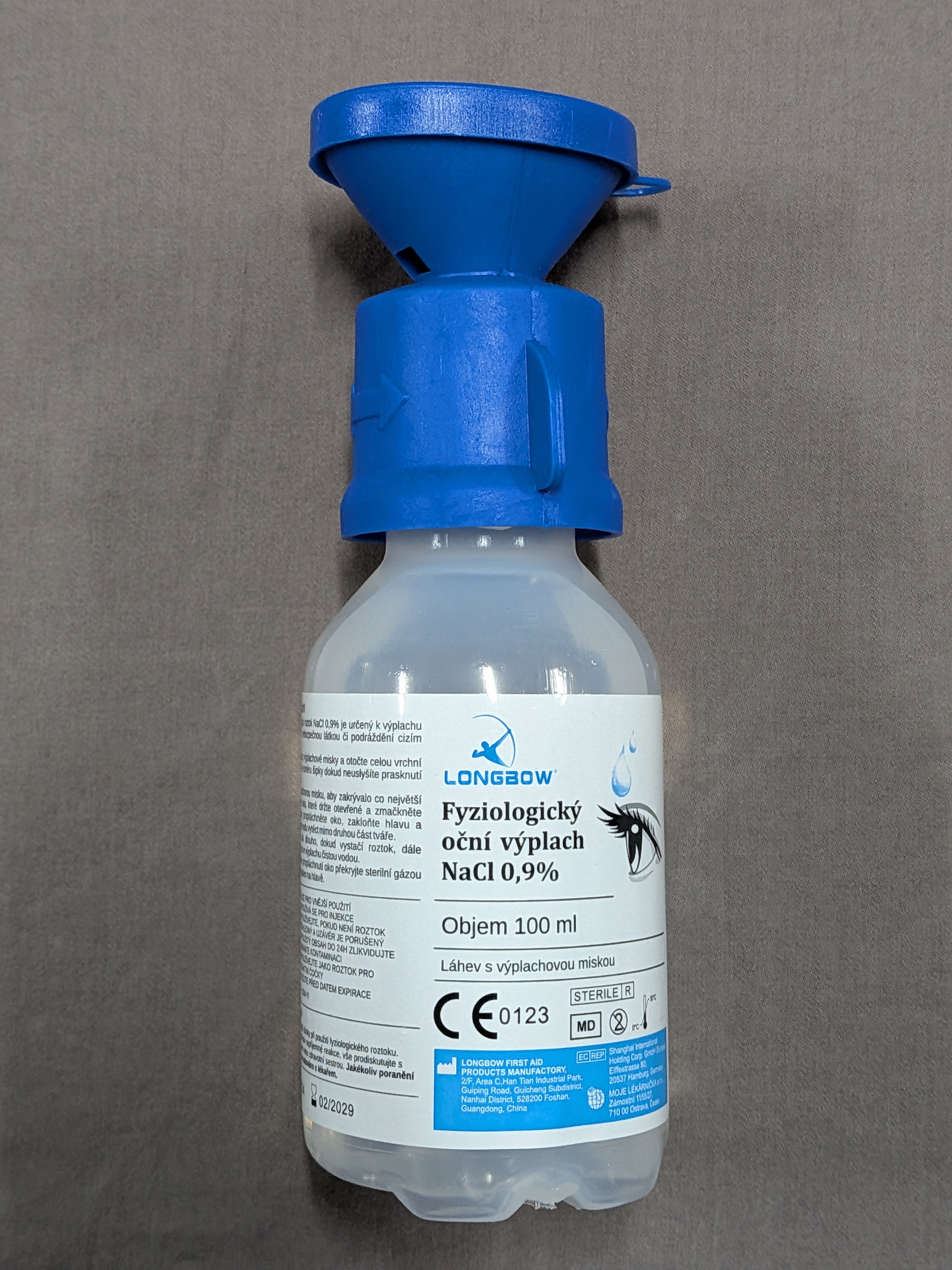 Fľaša na výplach očí 100 ml